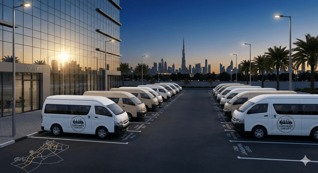 Staff Transportation Dubai: Why Corporate Car Lifts Beat Buses