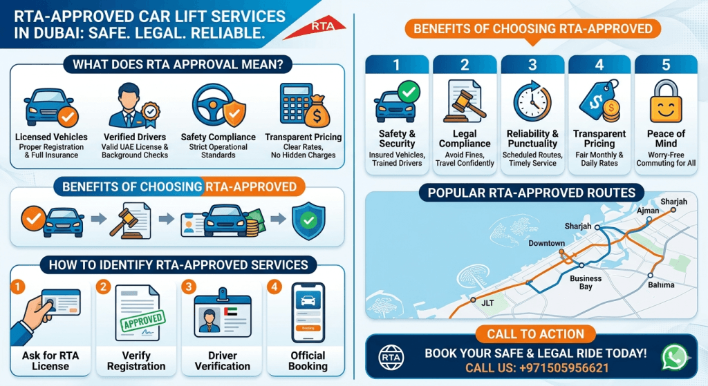 RTA-Approved Car Lift Services in Dubai: What It Means & Why It Matters