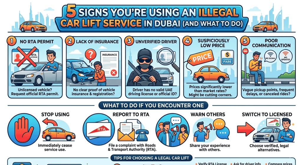 5 Signs You're Using an Illegal Car Lift Service in Dubai (And What to Do)